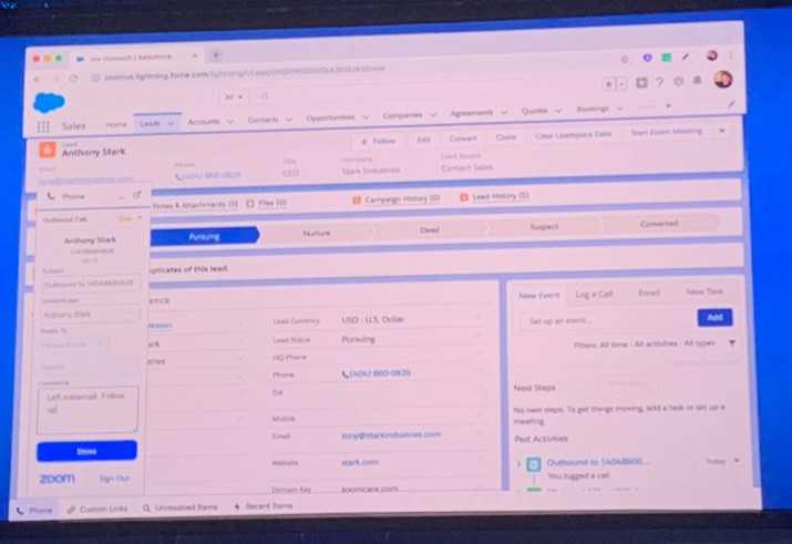 Zoom Salesforce